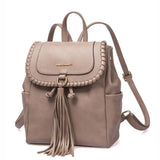 <bold>Fashion Backpack  <br>Vegan-Leather Fashion Backpack lTaupe - strapsandbrass.com