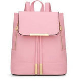 <bold>Fashion Backpack  <br>Vegan-Leather Fashion Backpack Pink backpack 1 - strapsandbrass.com