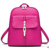 <bold>Fashion Backpack<bold> <br>Vegan-Leather Fashion Backpack rose - strapsandbrass.com