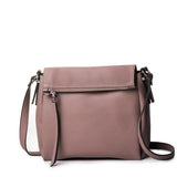 <bold>Crossbody / Shoulder Bag <br>Vegan-Leather Handbag Taupe - strapsandbrass.com
