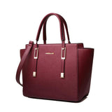 <bold>Messenger / Tote Bag  <br>Vegan-Leather shoulder bags Red - strapsandbrass.com