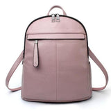 <bold>Fashion Backpack <br>Vegan-Leather Fashion Backpack xiangpi Pink - strapsandbrass.com